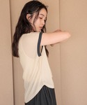 tシャツ 「daily CLIP」シアーリンガ...の詳細画像1