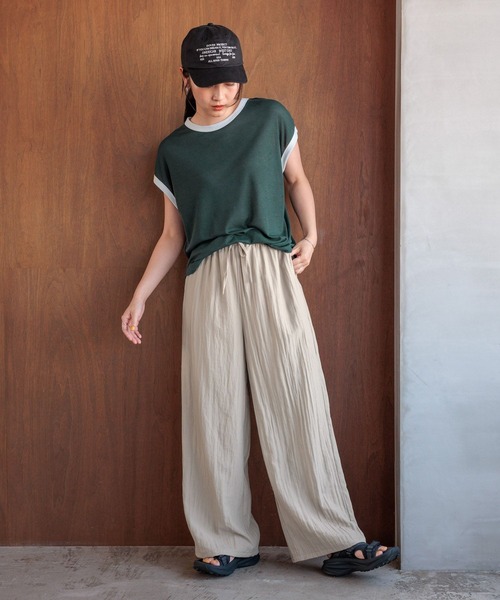 tシャツ 「daily CLIP」シアーリンガーT レディース | studio CLIP | 13