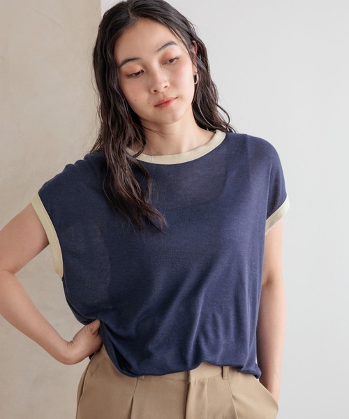 tシャツ 「daily CLIP」シアーリンガーT レディース | studio CLIP | 15