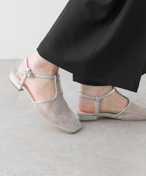 「SENSE OF PLACE by URBAN RESEARCH」 フラットサンダル LARGE ブラック レディース_画像3
