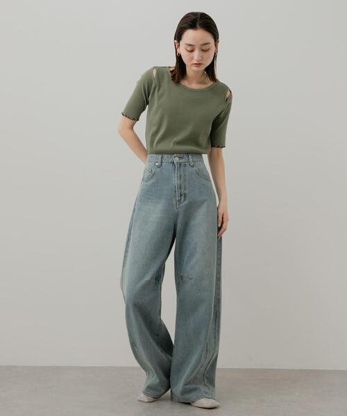 「SENSE OF PLACE by URBAN RESEARCH」 フラットサンダル LARGE ブラック レディース_画像8