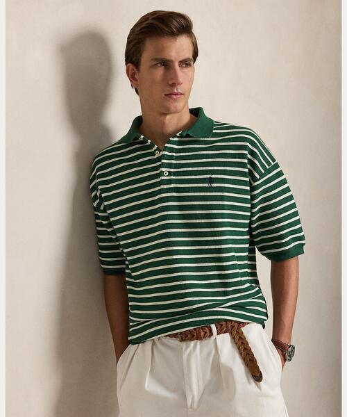 新品未使用 ラルフローレン ポロシャツ 半袖 グリーン Ralph POLO RALPH LAUREN（ポロ・ラルフローレン） ラルフローレン