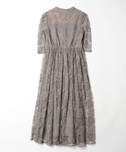 「AIMER」 半袖ワンピース SMALL グレー レディース_画像2