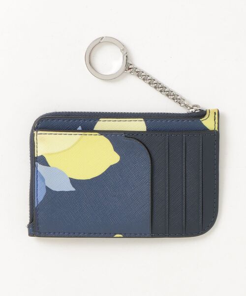 「kate spade new york」 カードケース - ネイビー レディース_画像2