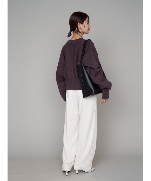 「FRAY I.D」 スラックス 0 レッド レディース_画像9