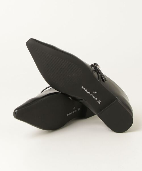 「SY UNITED ARROWS」 シューズ 22.5cm ゴールド レディース_画像2