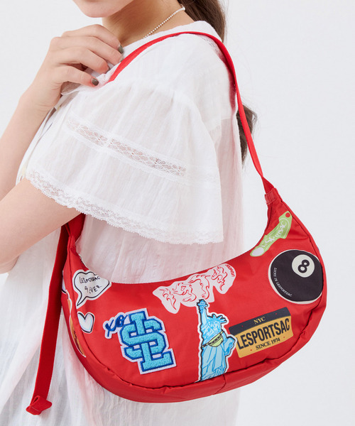 新品　LeSportsac クラシックホーボー　ショルダーバッグ　赤 レスポートサック クラシックホーボー（ファッション）の商品一覧 通販