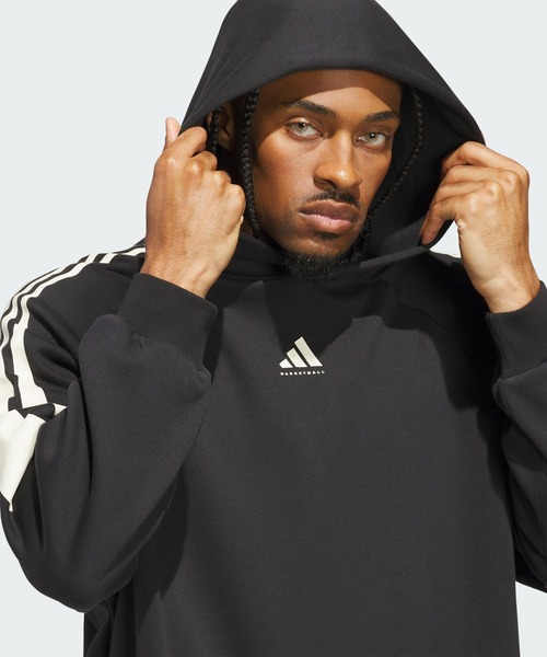 adidas（アディダス） パーカー バスケットボール スリーストライプス