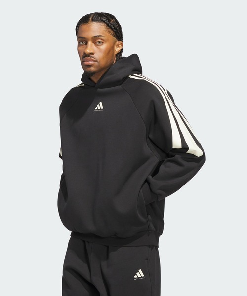 adidas（アディダス） パーカー バスケットボール スリーストライプス