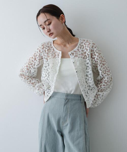 「SENSE OF PLACE by URBAN RESEARCH」 長袖ブラウス ONE ベージュ レディース_画像2