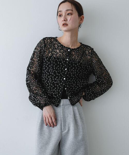 「SENSE OF PLACE by URBAN RESEARCH」 長袖ブラウス ONE ベージュ レディース_画像9