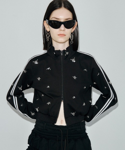 【♡ 】JOSEMOON JERSEY/ジョゼムーンジャージ JOSE MOON（ジョゼムーン） ジャージ JOSEMOON JERSEY with BIJOU