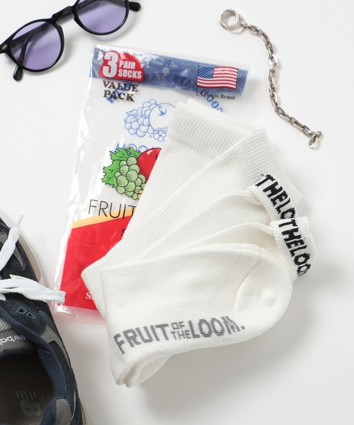 FRUIT OF THE LOOM（フルーツオブザルーム） 靴下 「FRUIT OF THE LOOM
