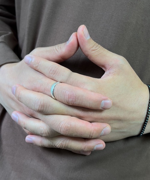 SBG by 7JEWELRY 指輪 リング SBG シンプルカラースチールリング