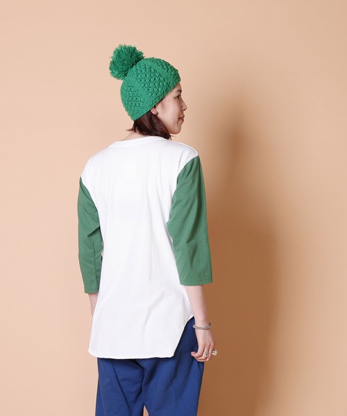 WALLA SPORT tシャツ 2-TONE FOOTBALL TEE/ 2トーン