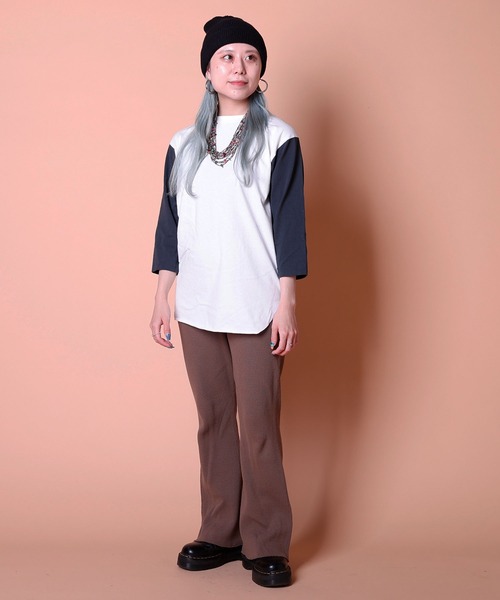 WALLA SPORT tシャツ 2-TONE FOOTBALL TEE/ 2トーン