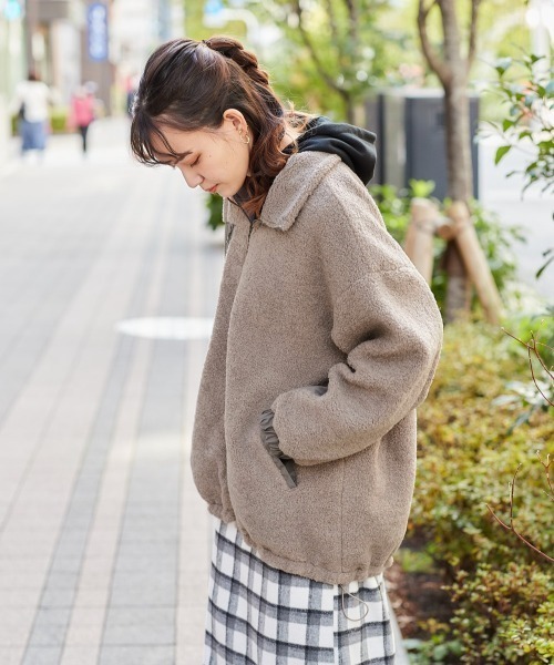 cepo（セポ） ジャケット ブルゾン ボアキリカエオーバーブルゾン