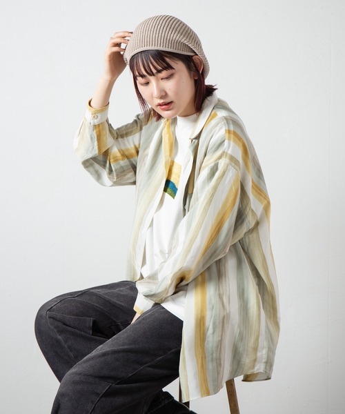 RACAL（ラカル） 帽子 ベレー帽 Rasta Knit Beret (Japanese Paper