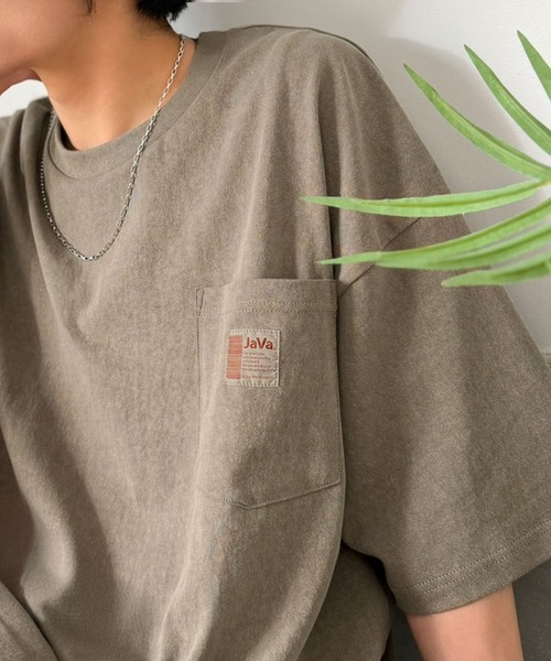 Java tシャツ ジャバコラボ」古着風ストリートMIX。綿100%ヘヴィー