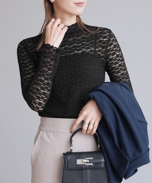 reca（レカ） ブラウス シャツ 「オンオフ問わず着れる！」シアー