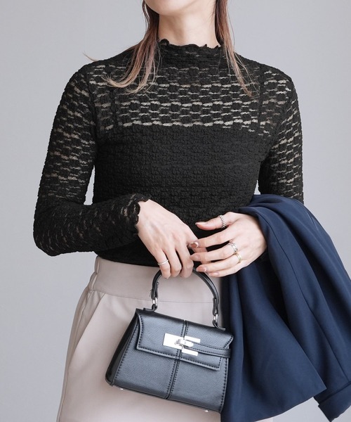 reca（レカ） ブラウス シャツ 「オンオフ問わず着れる！」シアー