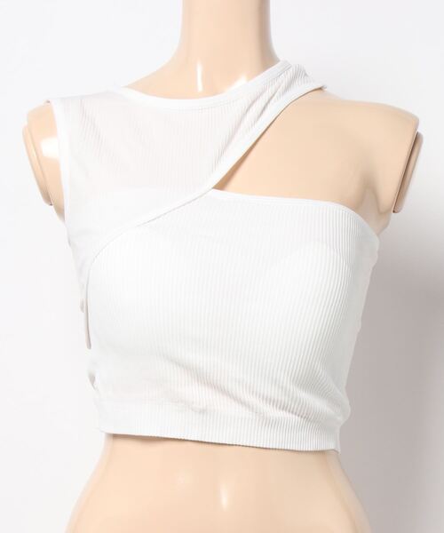 STYLEBLOCK ブラジャー ワンショルダーブラトップ : ZOZOTOWN