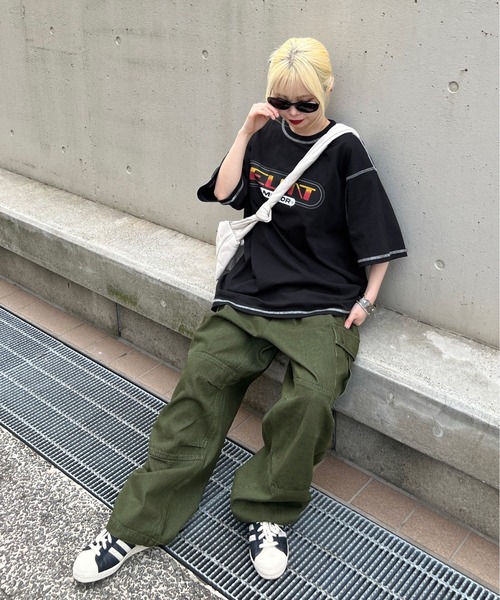 カーゴパンツ 作業服 TS DESIGN TS4Dニッカーズワイドカーゴパンツ 50344 春夏