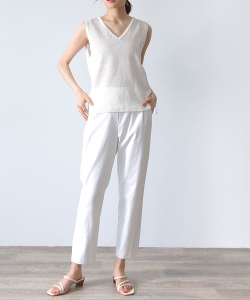 ニット セーター Sugar Rose / knit tank(ニットタンク) レディース TITE IN THE STORE ニット セーター 「SUGAR ROSE /シュガー