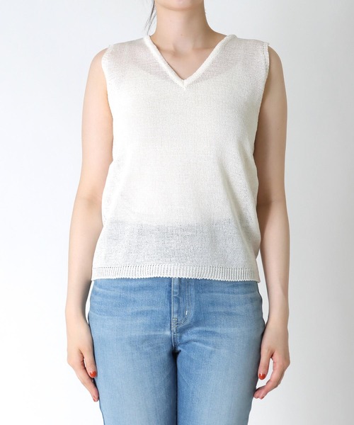 ニット セーター Sugar Rose / knit tank(ニットタンク) レディース TITE IN THE STORE ニット セーター 「SUGAR ROSE /シュガー
