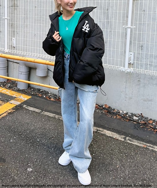 BACK TO THE FIELD コート アウター 「MLB」2WAYロゴパファー