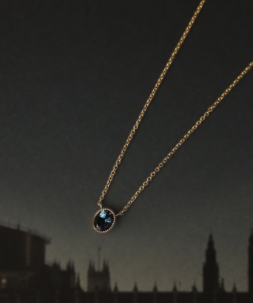 ネックレス トパーズネックレス/K9ゴールド/レディース/メンズ/CC