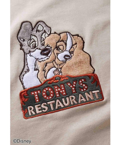 IEDIT（イディット） トレーナー スウェット Disney ファー