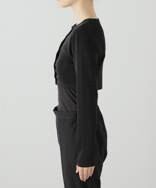新品未使用　EDIT. FOR LULU abc ショートカーディガン EDIT. FOR LULU カーディガン レディース abc ショート