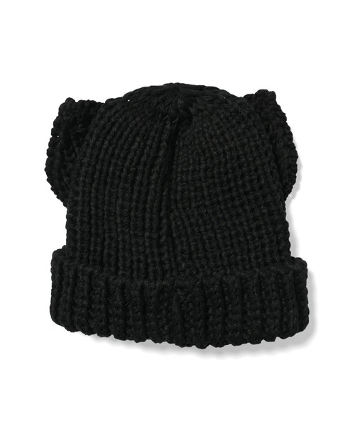 HOMEGAME ニット帽 ニットキャップ ホームゲーム - 猫耳 ニット