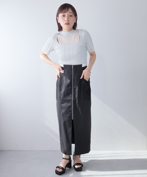 LADYMADE（レディメイド） スカート メッシュポケットジップタイト