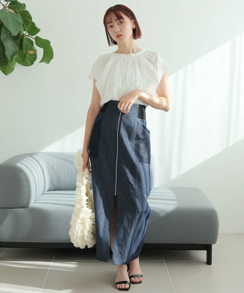 LADYMADE(レディメイド) スカート メッシュポケットジップタイト LADYMADE(レディメイド) スカート メッシュポケットジップタイト