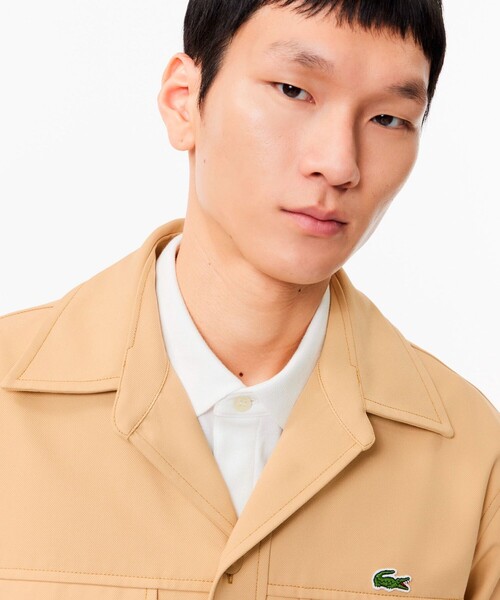 LACOSTE（ラコステ） シャツ レーヨンブレンドヘビーウェイト