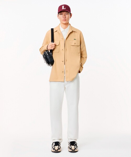 LACOSTE（ラコステ） シャツ レーヨンブレンドヘビーウェイト