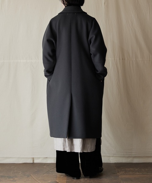 suzuki takayuki コート チェスターコート tailored-collar coat  