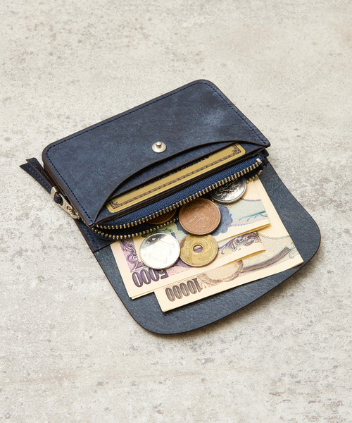 SLOW 二つ折り 二つ折り財布 財布 スロウ / pueblo-mini wallet