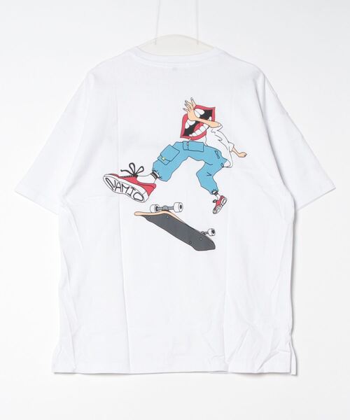 RE730 tシャツ なみおくんスケボー ビッグシルエットTシャツ メンズ