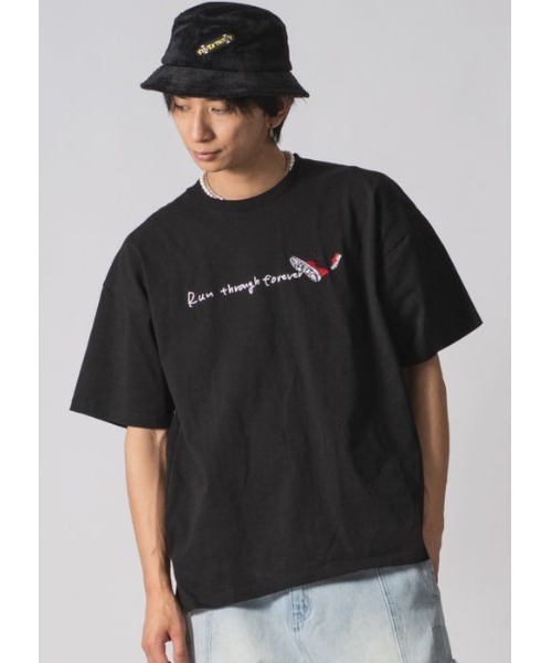 RE730 tシャツ なみおくんスケボー ビッグシルエットTシャツ メンズ