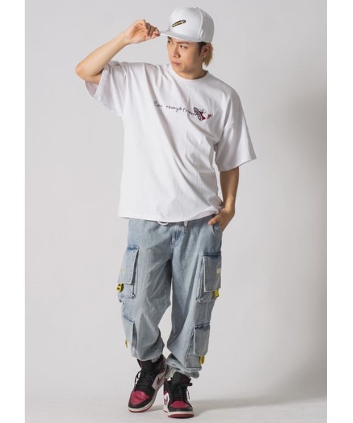 RE730 tシャツ なみおくんスケボー ビッグシルエットTシャツ メンズ