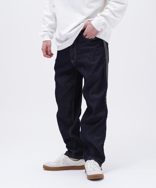 AVIREX（アヴィレックス） ジーンズ 「CROSSOVER」5POCKET DENIM PANTS
