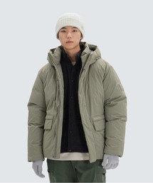 PEAK■Women City Camper Long Down Jacket■送料込 org.jpg