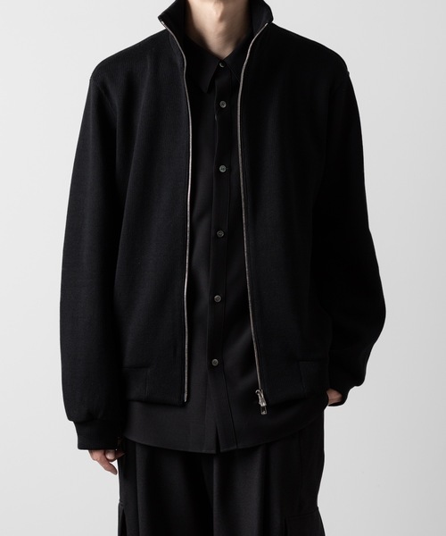 ATO カーディガン STAND COLLAR ZIP CARDIGAN メンズ : ZOZOTOWN Yahoo 