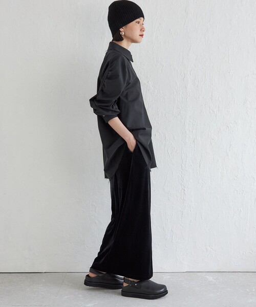 SHIPS（シップス） ワンピース Wai＋:「手洗い可能」ストレッチ