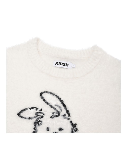ニット セーター KIRSH WITTY BUNNY JACQUARD KNIT キルシー ウィティーバニー ジャガード ニット レディース ニット セーター KIRSH WITTY BUNNY JACQUARD KNIT キルシー