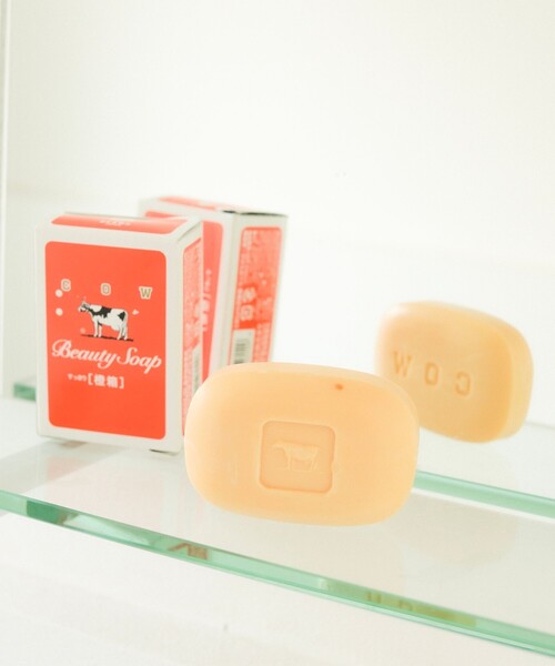 BEAMS JAPAN ボディソープ 「別注」牛乳石鹸 / 石鹸 橙箱