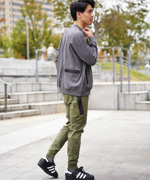 トレーナー スウェット (RM)「LUXE/R GOLF」ストレッチ ブロード ロゴ